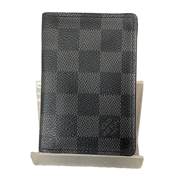Louis Vuitton Other - EUC Louis Vuitton Damier Graphite Wallet Pocket Organizer Cardholder